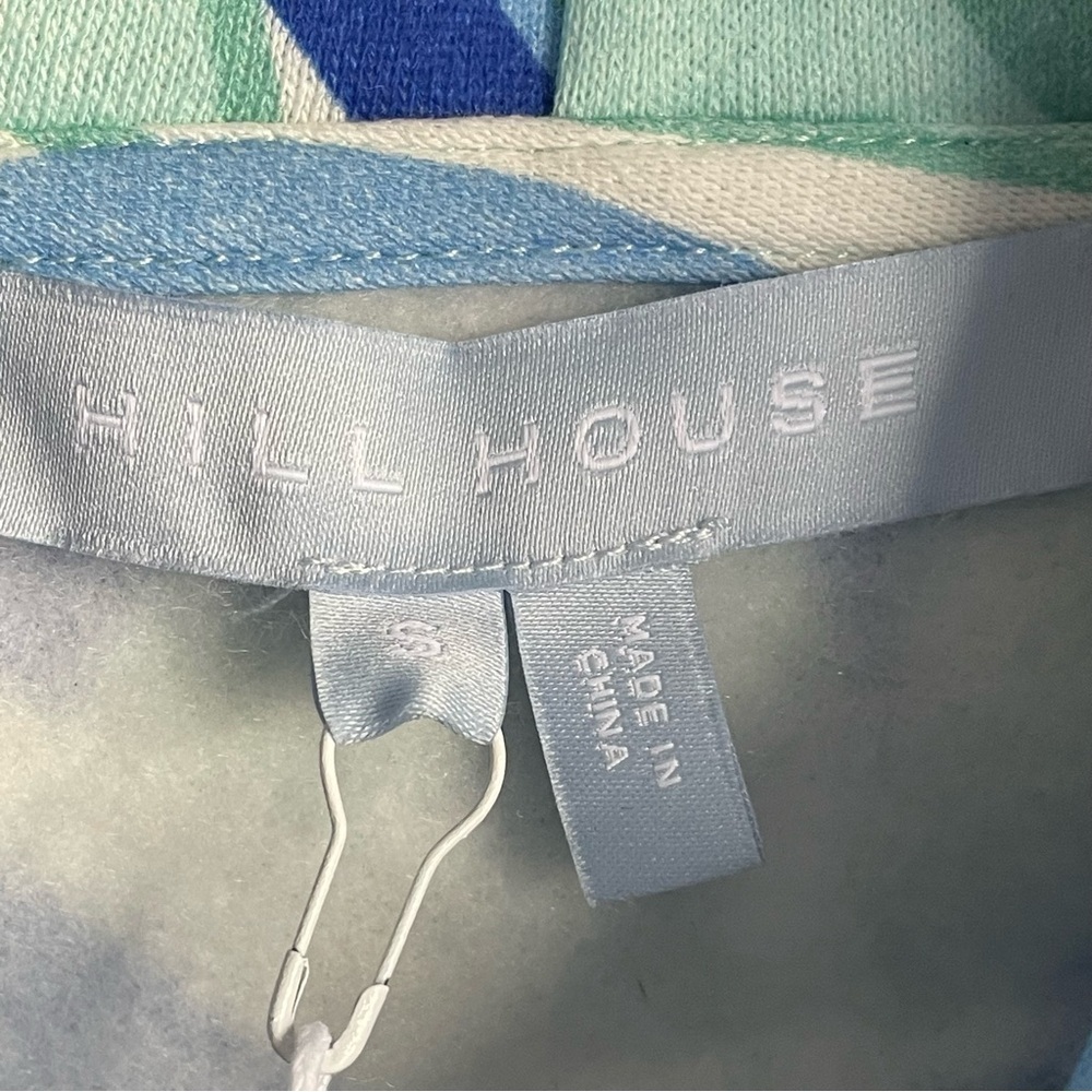 Hill House The Allie Zip-Up Ocean Kaleidoscope Hoodie Jacket NWT - Picture 12 of 14